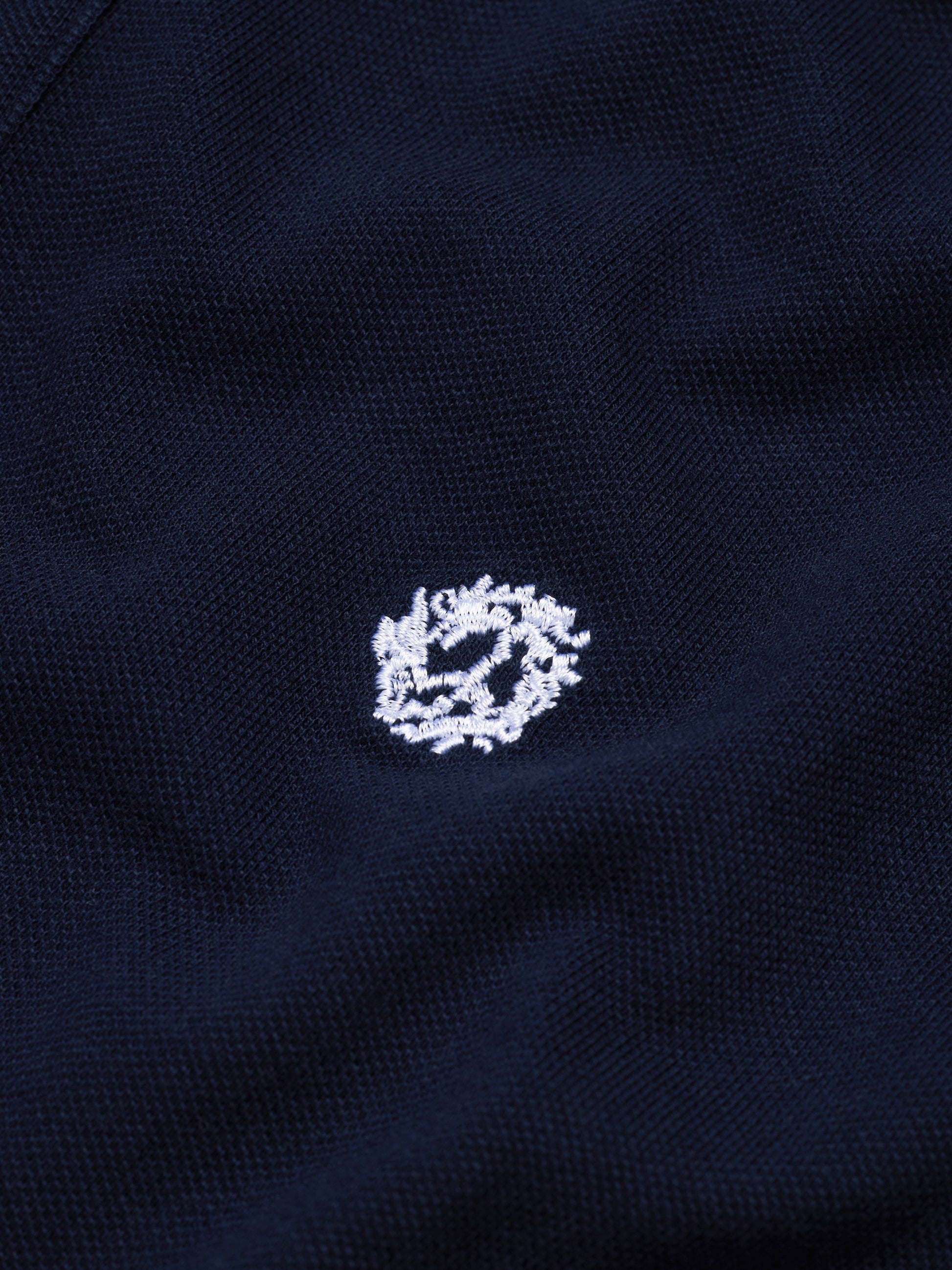 Peace Wreath Polo Navy – view 2