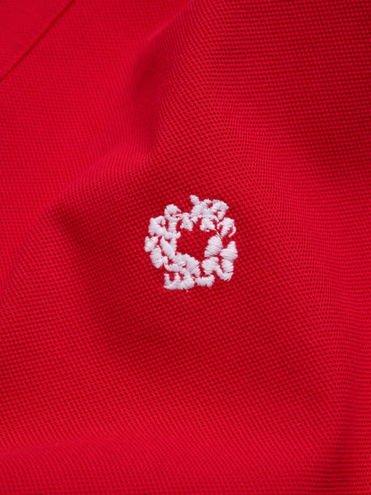 Wreath Polo Red