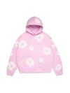 Cotton Wreath Hoodie Powder Pink