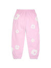 Cotton Wreath Sweatpants Powder Pink