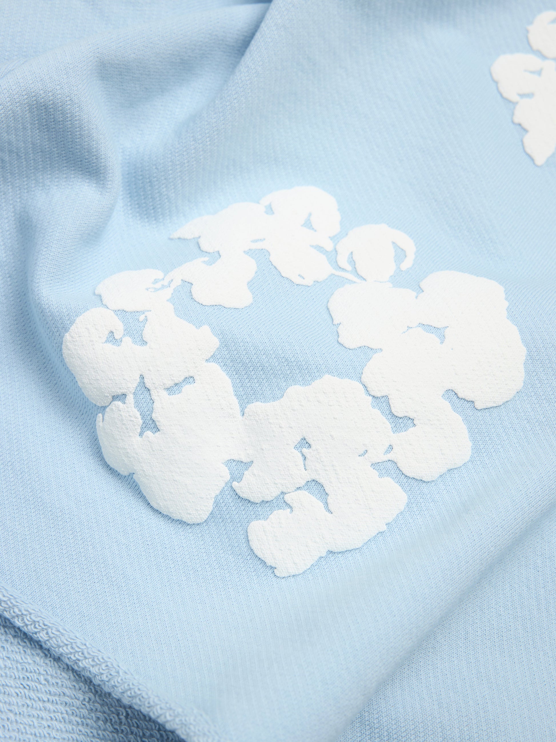 Cotton Wreath Sweatshorts Powder Blue – view 3