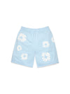 Cotton Wreath Sweatshorts Powder Blue