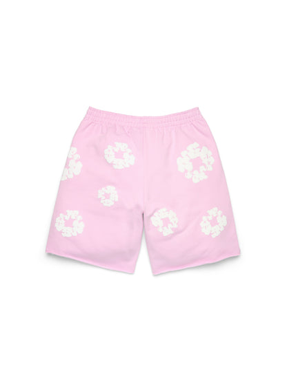 Cotton Wreath Sweatshorts Powder Pink – view 2