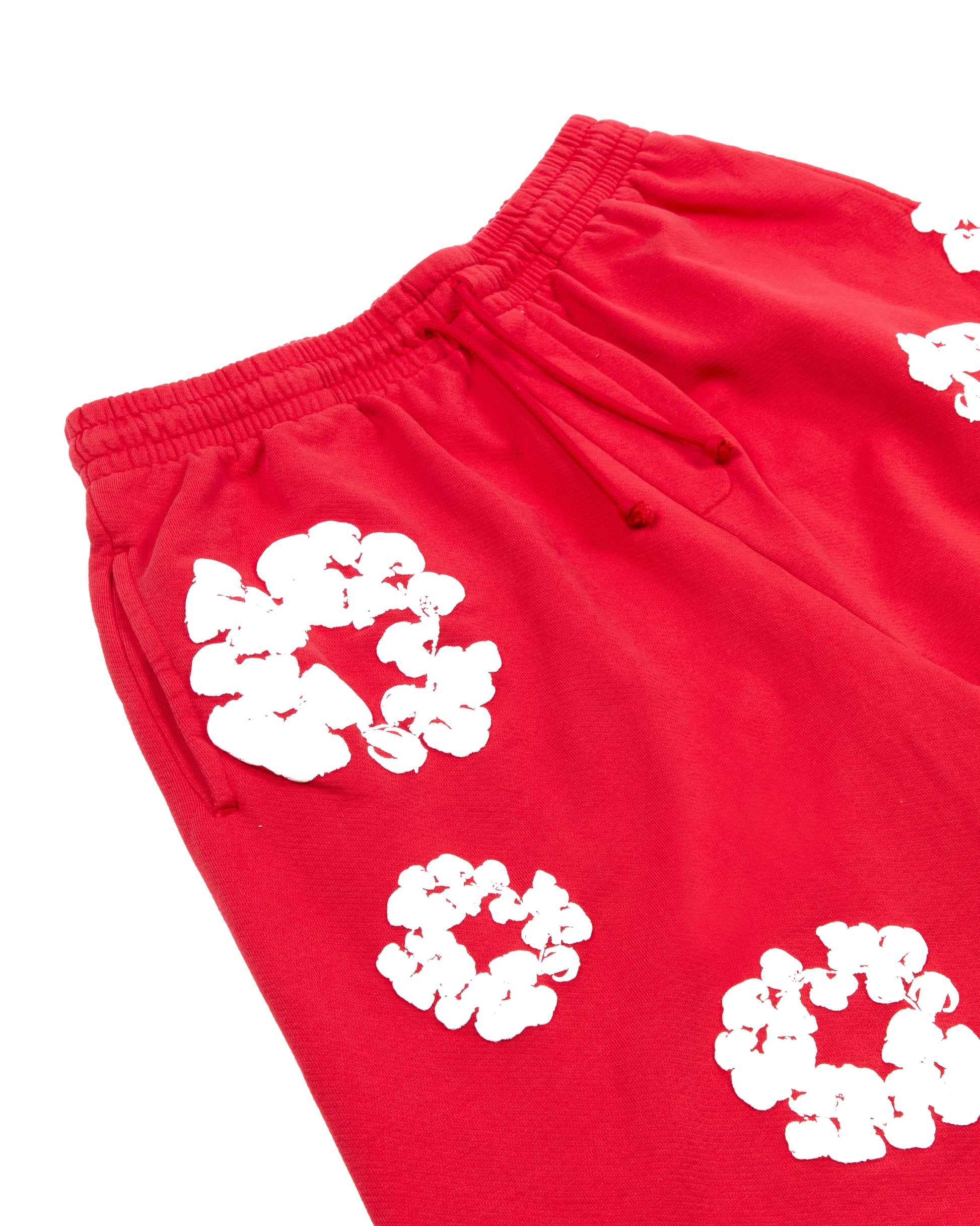 Cotton Wreath Sweatshorts Red – view 3