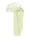 Rhinestone Cotton Wreath Durag Mint