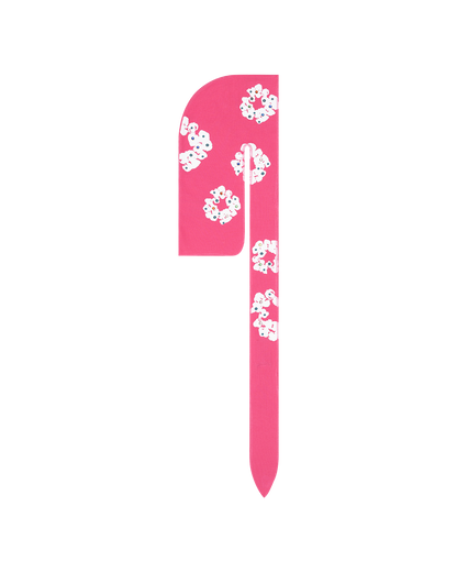 Rhinestone Cotton Wreath Durag Pink – view 4