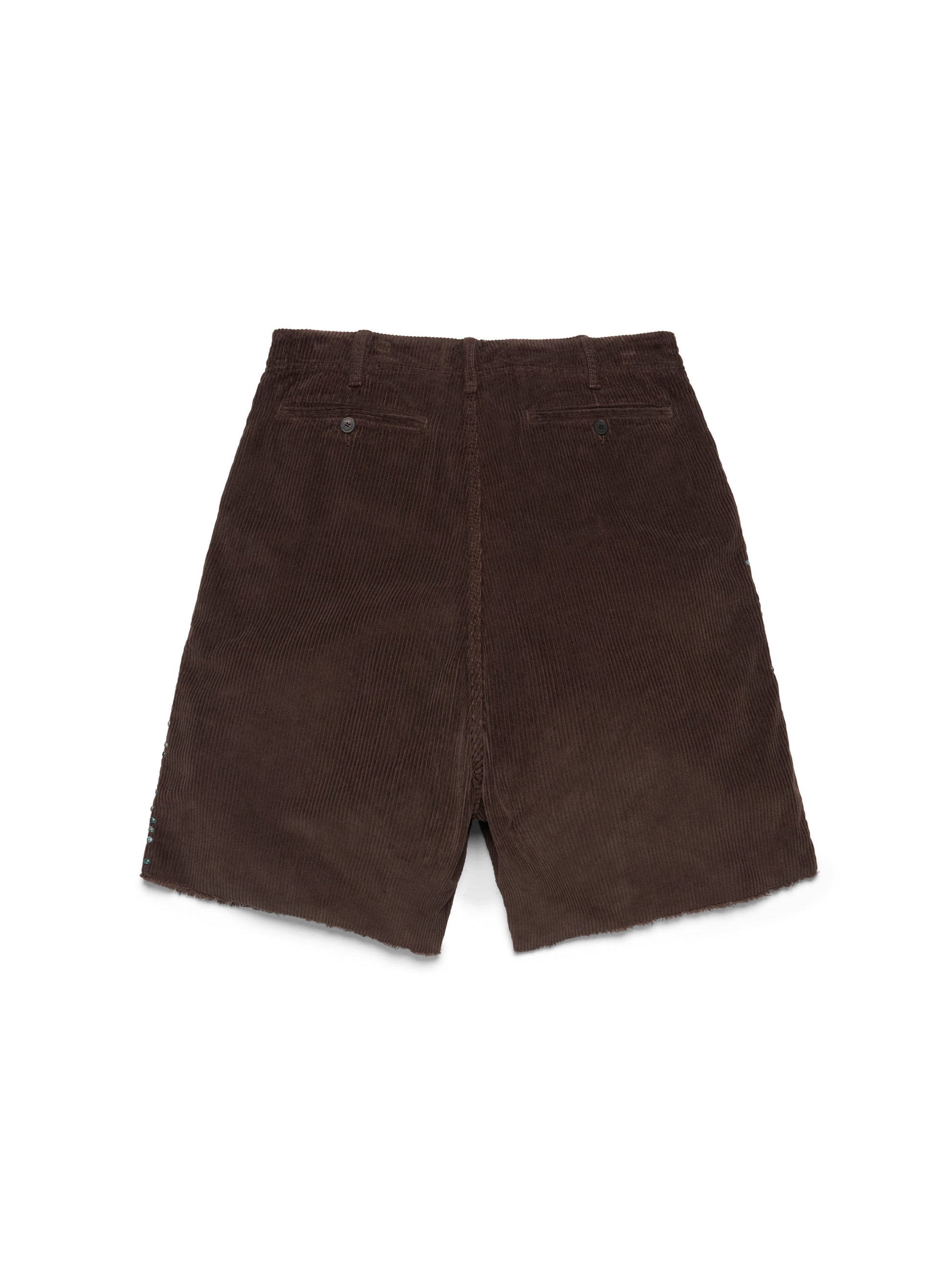Oxidized Studs Corduroy Shorts – view 2