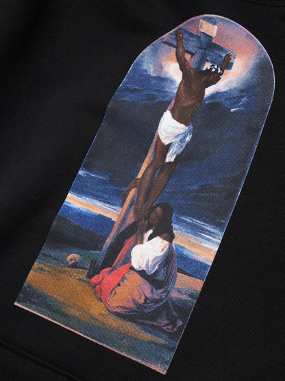 Seasonal Biblical Hoodie Black – view 3