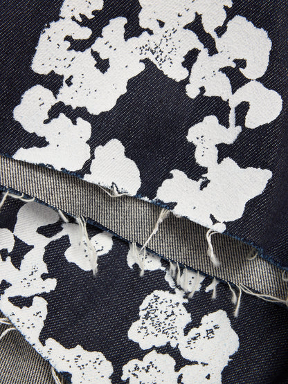 Selvedge Cotton Wreath Denim Short – view 3