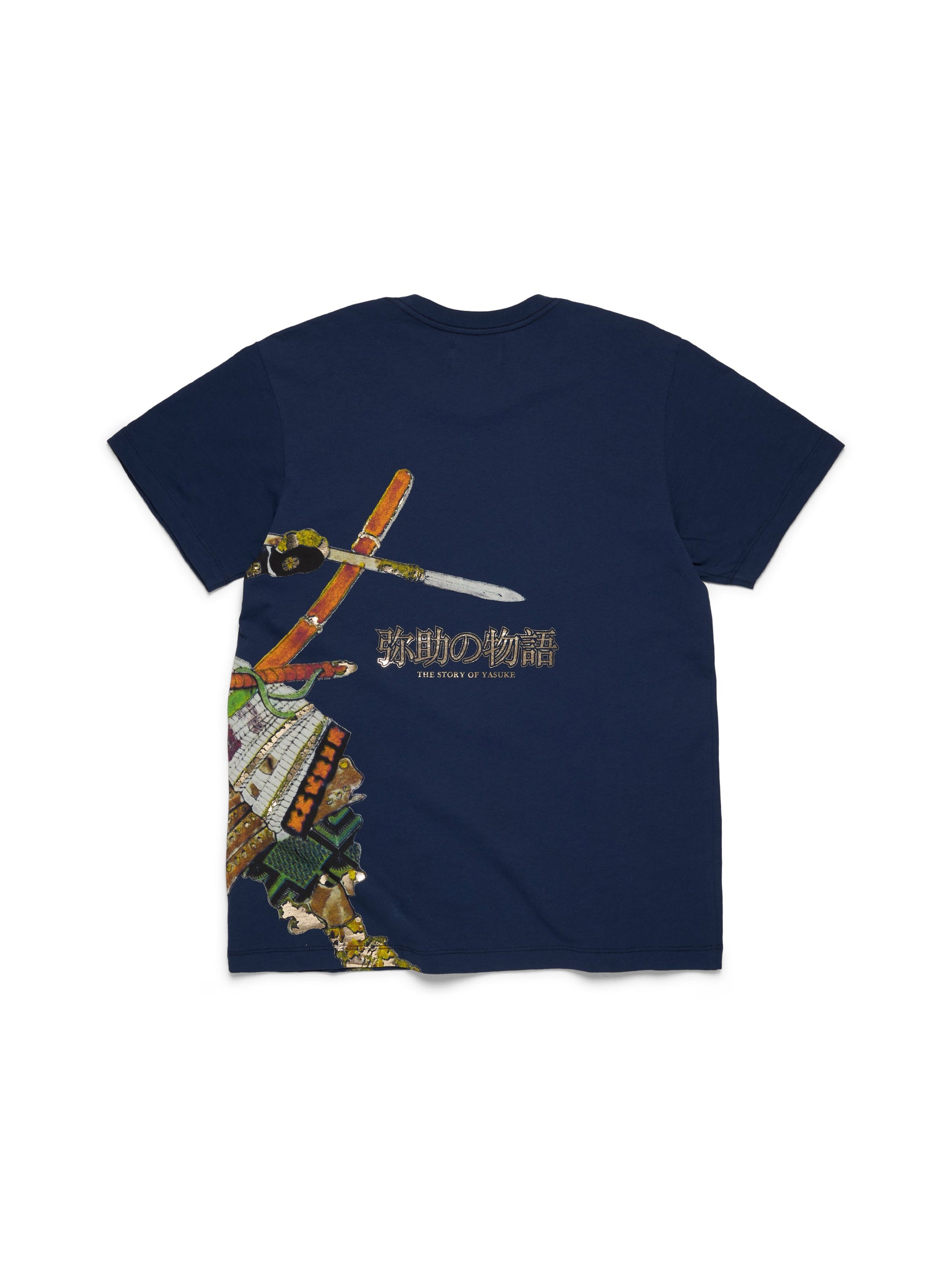 Yasuke Tee Navy – view 2
