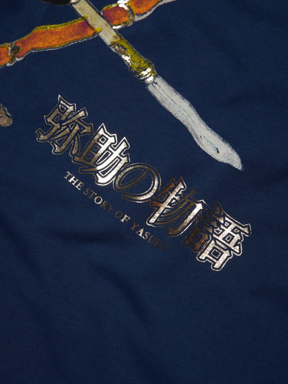 Yasuke Tee Navy – view 3