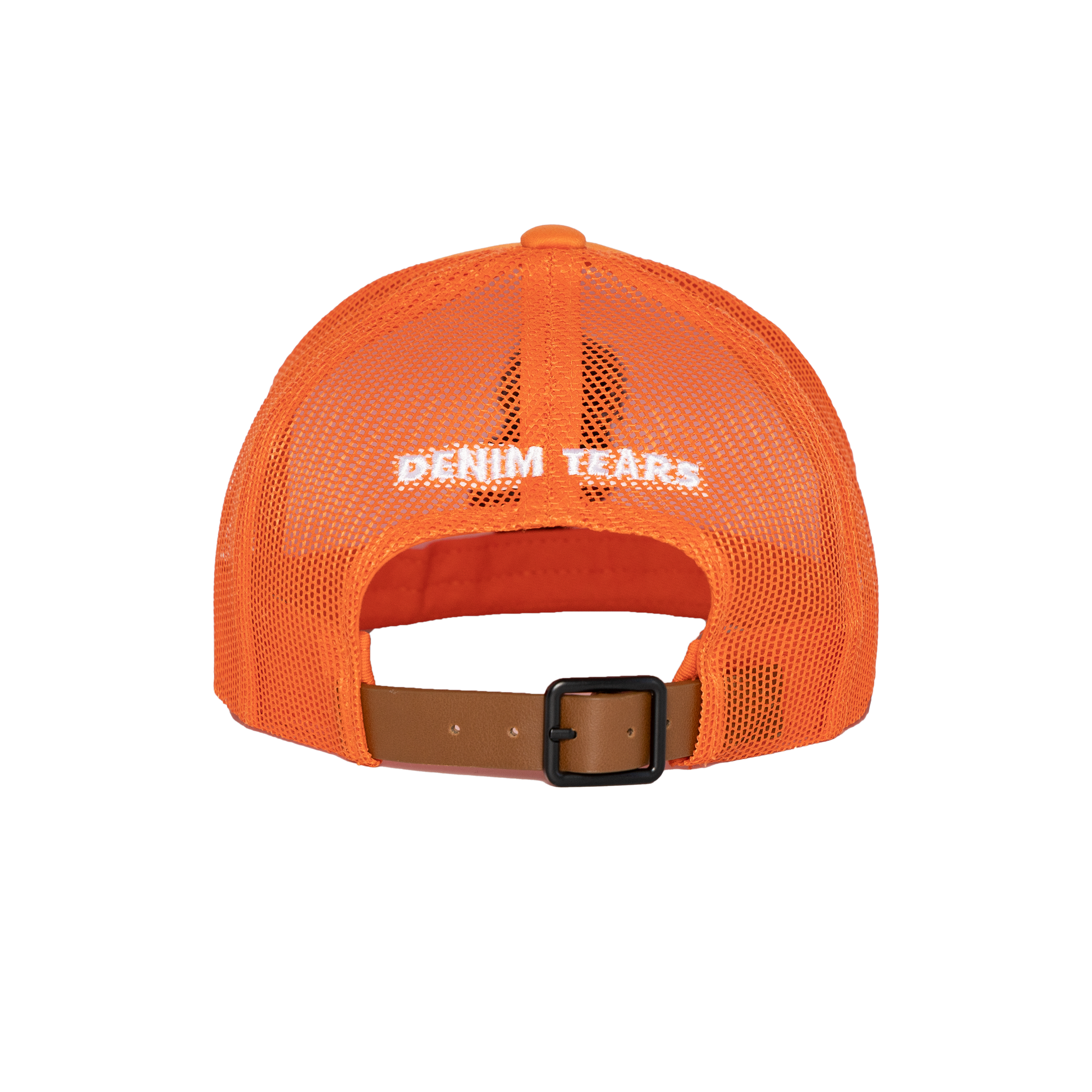 Black Madonna Orange Trucker Hat – view 2