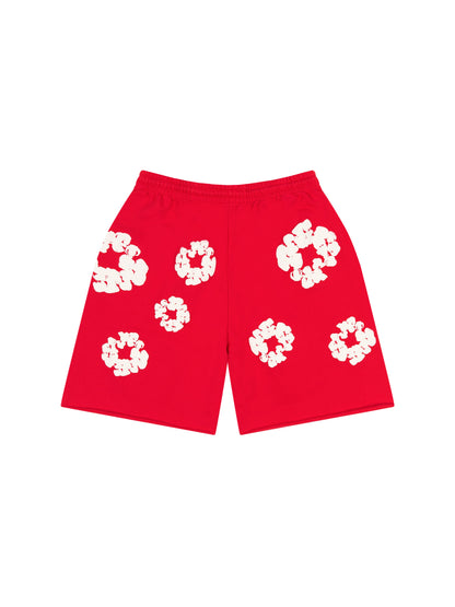 Cotton Wreath Sweatshorts Red – view 2